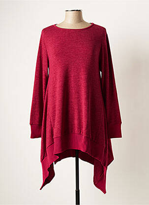 Rochie pulover roz MALOKA femeie