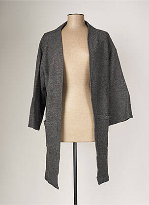 Vestă cu mâneci lungi gri G!OZE femeie