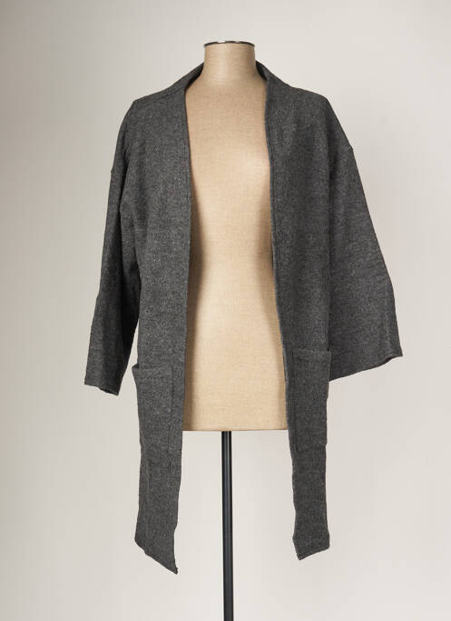 Vestă cu mâneci lungi gri G!OZE femeie