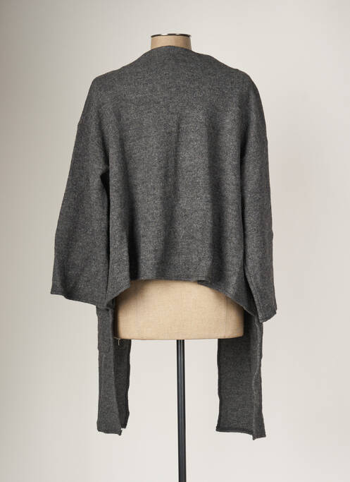 Vestă cu mâneci lungi gri G!OZE femeie