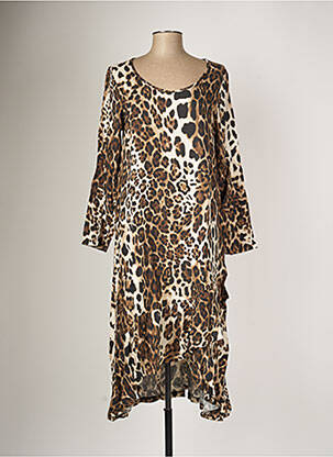 Rochie midi maro G!OZE femeie