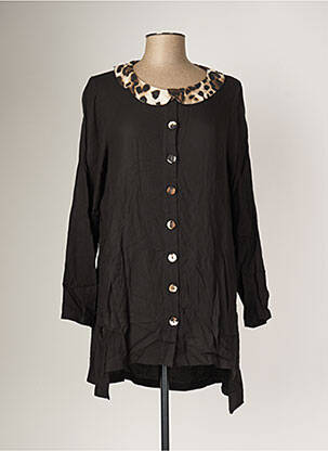 Vestă cu mâneci lungi negru G!OZE femeie