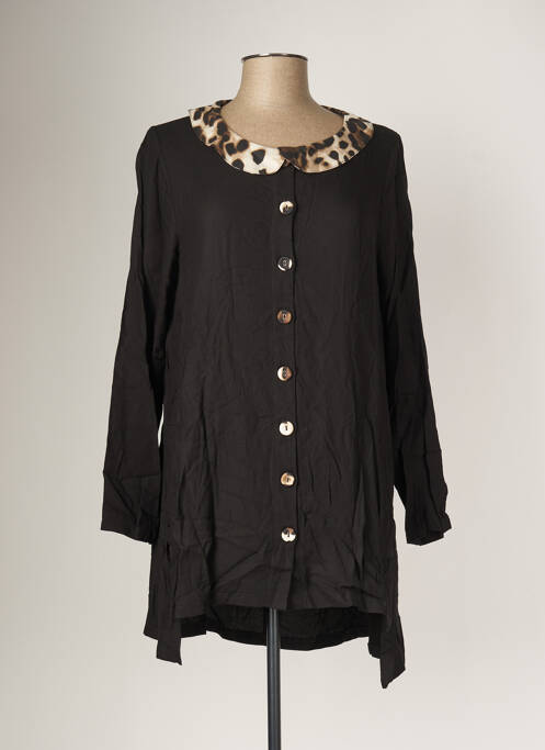 Vestă cu mâneci lungi negru G!OZE femeie