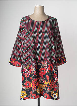 Tunică mâneci lungi roșu G!OZE femeie