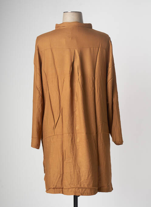 Tunică mâneci lungi maro G!OZE femeie