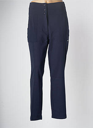 Pantalon drept albastru MALOKA femeie