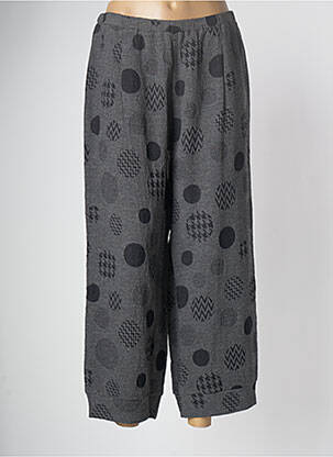 Pantalon drept țesătură crep mărime normală gri G!OZE femeie