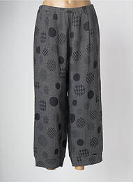Pantalon drept țesătură crep mărime normală gri G!OZE femme