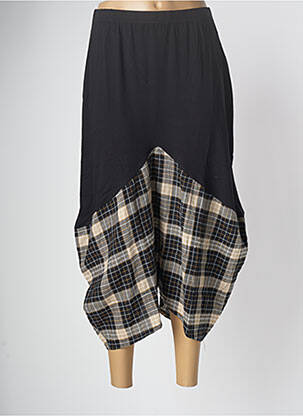 Fustă midi negru G!OZE femeie