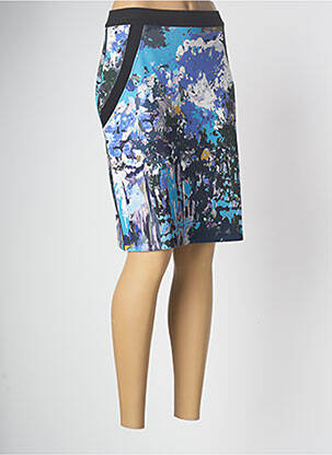 Fustă midi albastru MALOKA femeie