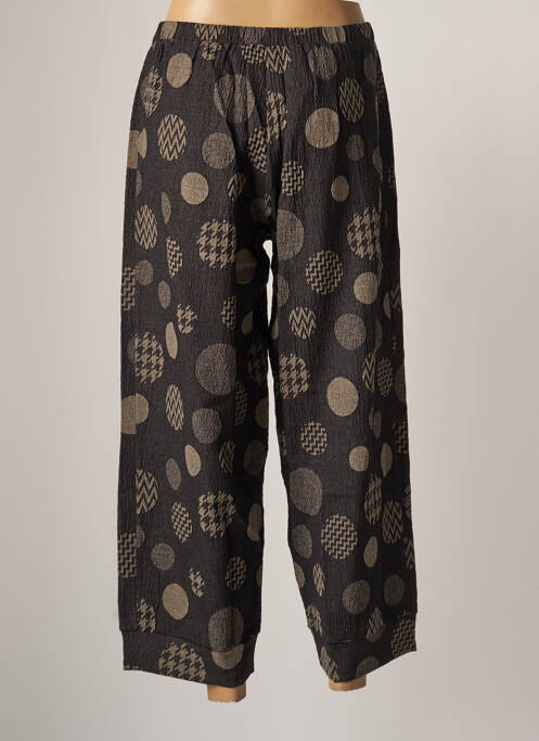 Pantalon larg țesătură crep mărime normală gri OZÉE femme