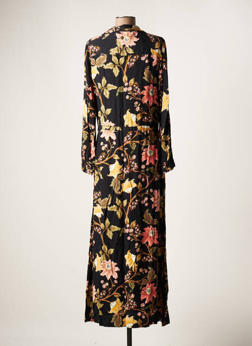 Rochie lungă mâneci lungi mâneci lungi negru LE PETIT BAIGNEUR femme