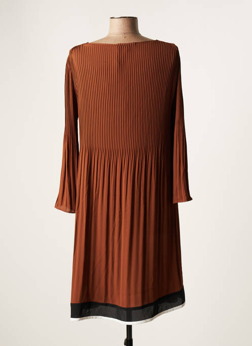 Rochie midi maro LA FEE MARABOUTEE femeie