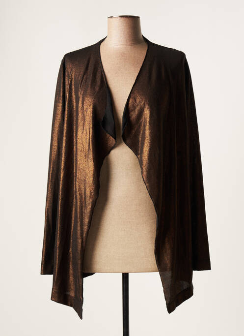 Vestă cu mâneci lungi maro LE PETIT BAIGNEUR femeie