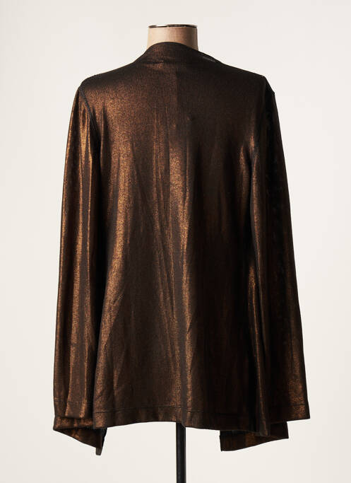 Vestă cu mâneci lungi maro LE PETIT BAIGNEUR femeie