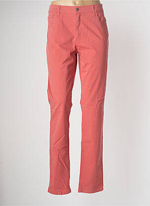 Pantalon slim roz DESGASTE femeie