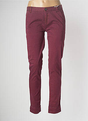 Pantalon chino roșu DDP femeie