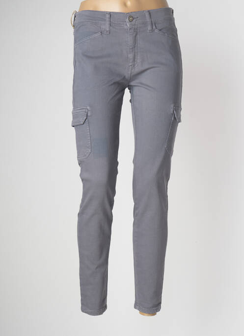 Pantalon cargo gri DESGASTE femeie