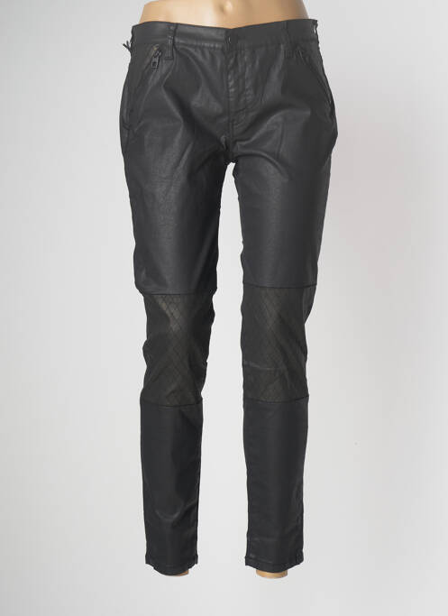 Pantalon 7/8 negru DESGASTE femeie