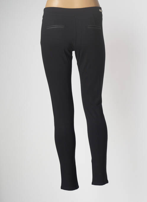 Pantalon slim negru DESGASTE femeie