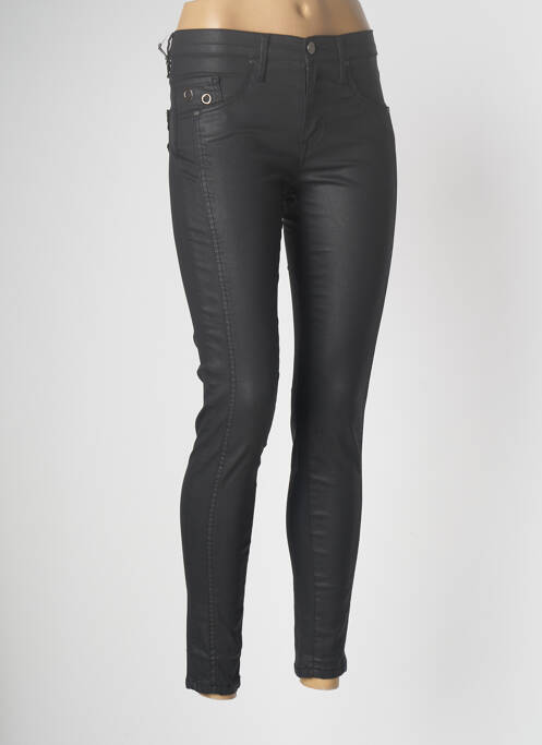 Pantalon 7/8 negru DESGASTE femeie