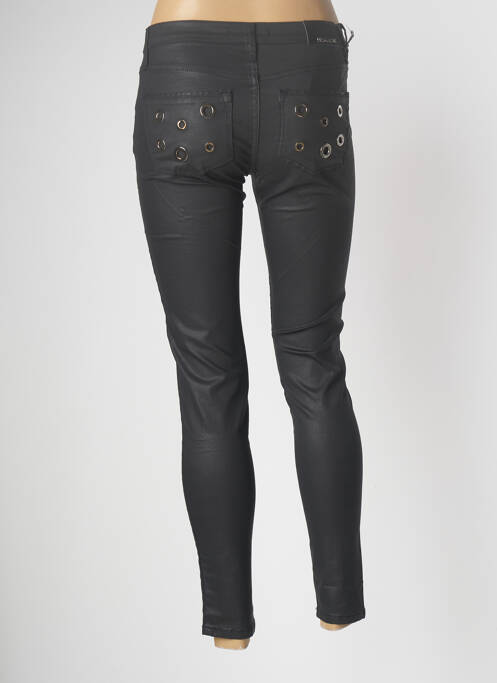 Pantalon 7/8 negru DESGASTE femeie