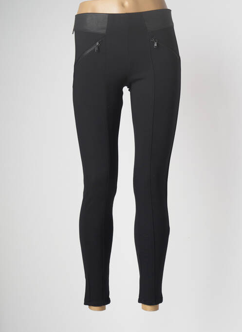 Pantalon 7/8 negru DESGASTE femeie