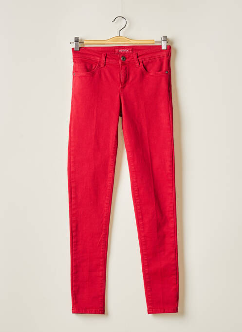 Blugi cu croială slim roșu KOCCA femeie