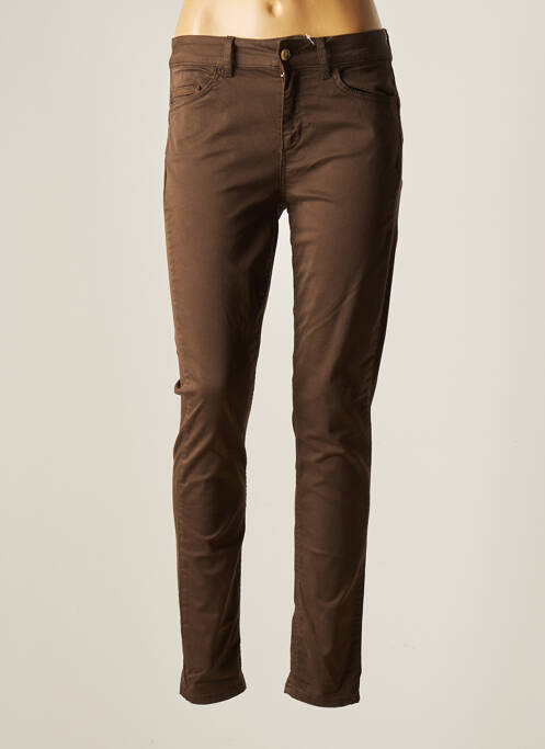 Pantalon slim maro LIU JO femeie