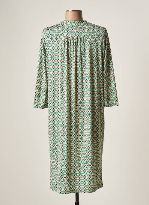 Rochie midi verde AU SOLEIL DE ST TROPEZ femeie