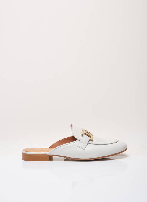 Mulete/Saboți alb JHAY femeie