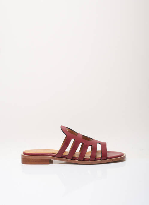 Mulete/Saboți roșu JHAY femeie