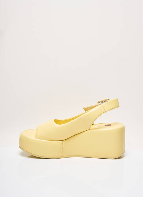 Sandale/Pantofi decupați galben HOGL femeie