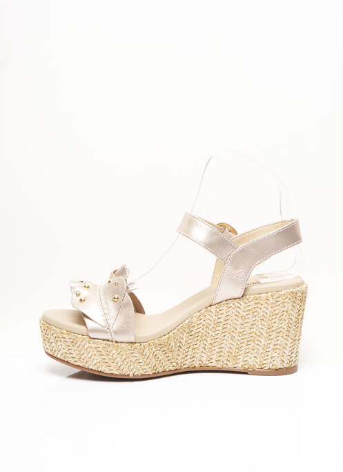 Espadrile bej NERO GIARDINI femeie