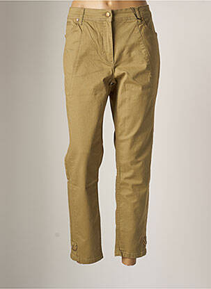 Pantalon slim verde BETTY BARCLAY femeie