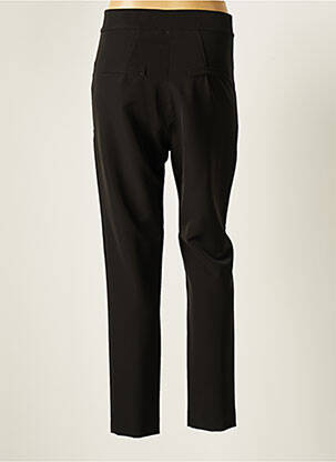 Pantalon slim elasticitate talie înaltă negru FEUEGO femeie