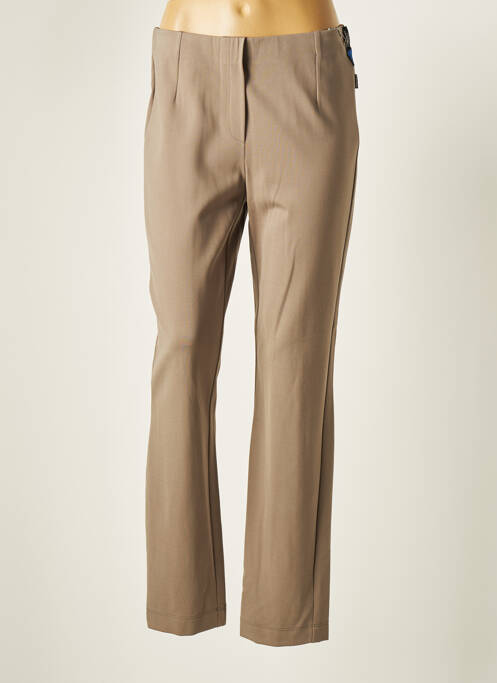 Pantalon slim maro ADELINA BY SCHEITER femeie