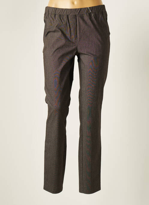 Pantalon evazat maro ADELINA BY SCHEITER femeie