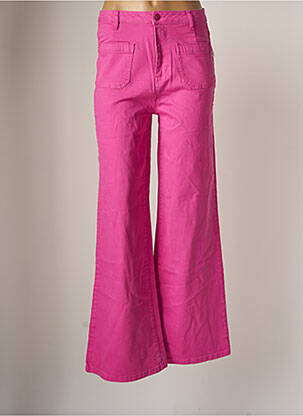 Pantalon evazat roz SURKANA femeie