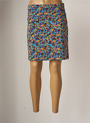 Fustă scurtă albastru ICHI femeie