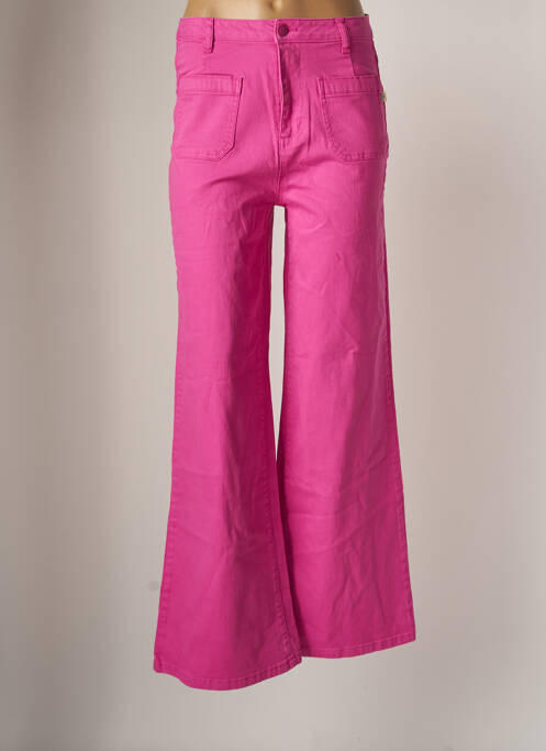 Pantalon evazat roz SURKANA femeie