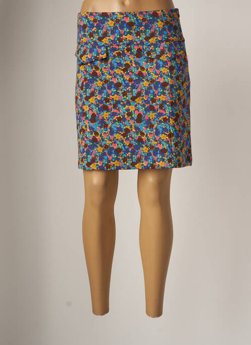 Fustă scurtă albastru ICHI femeie