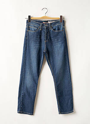 Blugi cu croială dreaptă albastru PLEASE femeie