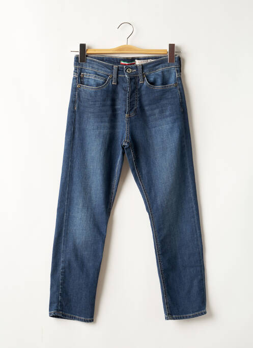 Blugi cu croială dreaptă albastru PLEASE femeie