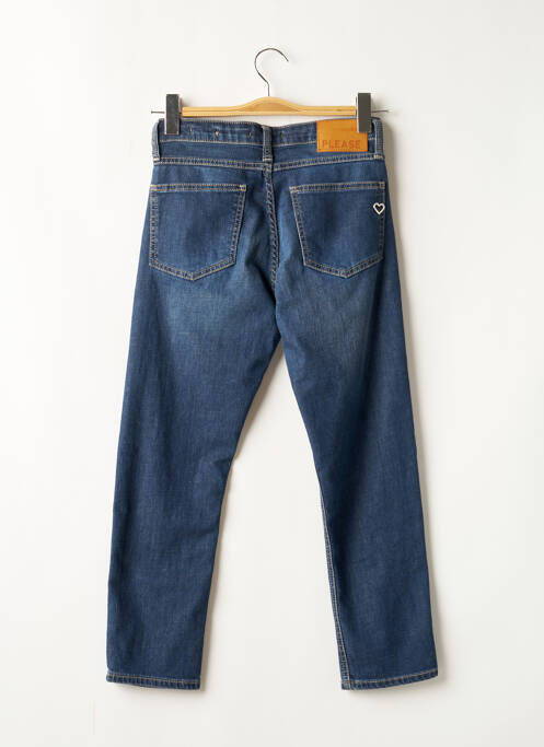 Blugi cu croială dreaptă albastru PLEASE femeie