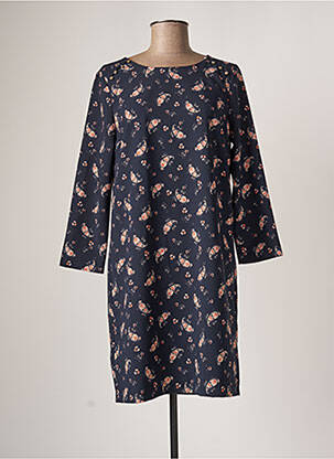 Rochie midi mâneci 3/4 mâneci 3/4 albastru I.CODE (By IKKS) femeie