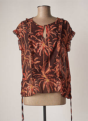 Bluză maro MAISON SCOTCH femeie