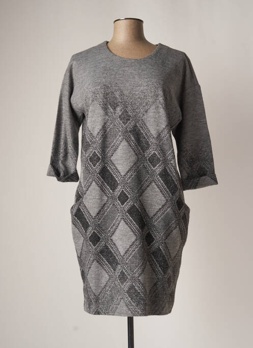 Rochie pulover gri NINATI femeie