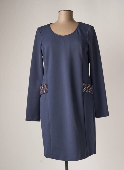 Rochie midi albastru LE PHARE DE LA BALEINE femeie