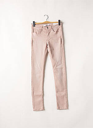 Pantalon slim roz REIKO femeie